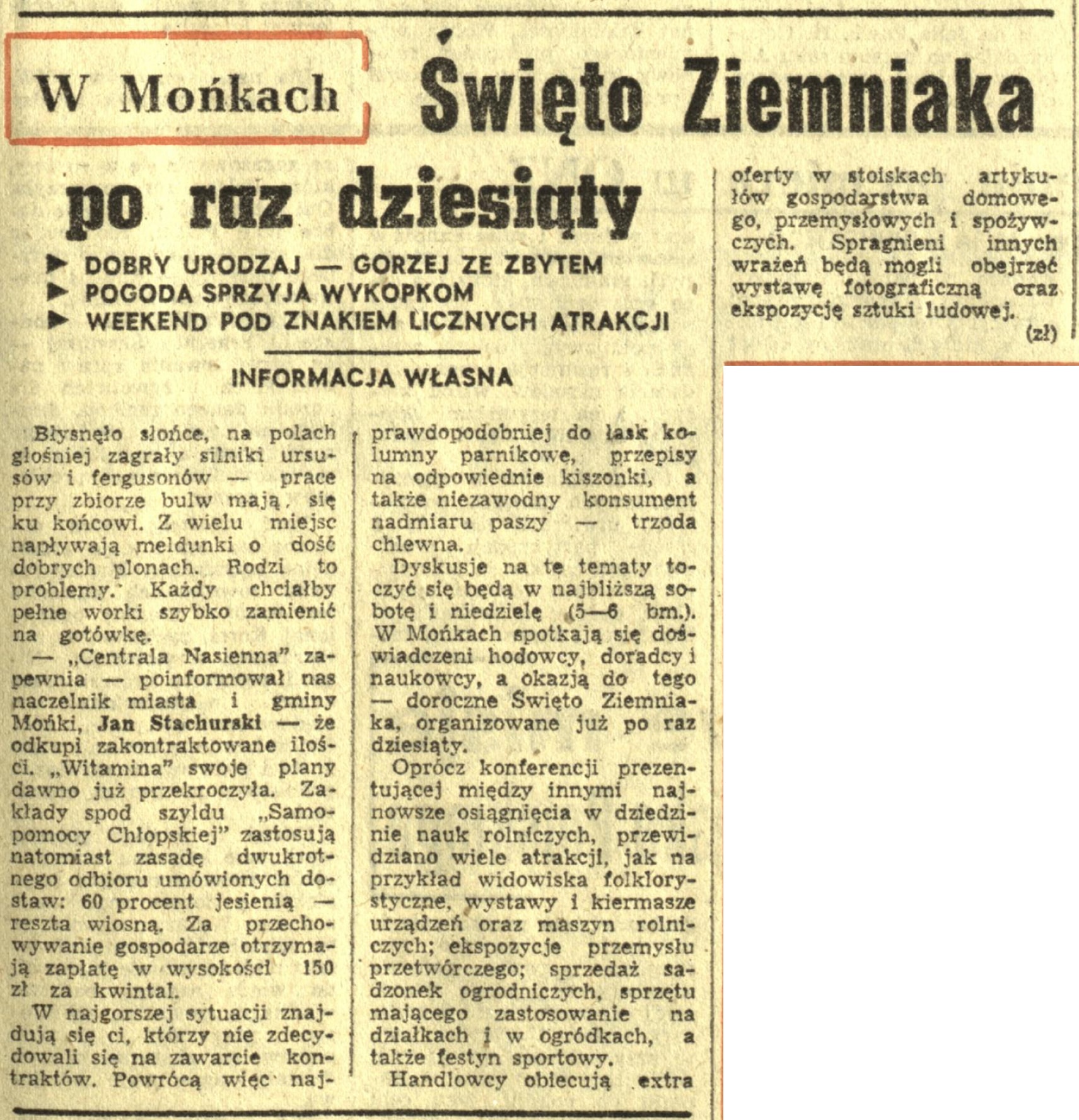 Gazeta ze zdjęciem kobiety i mężczyzny.